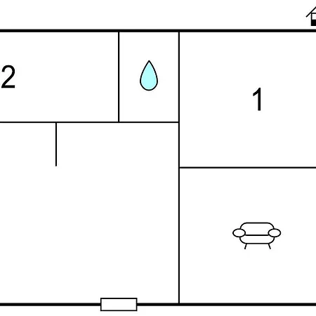 2 Bedroom Lovely In Apartment Fazana